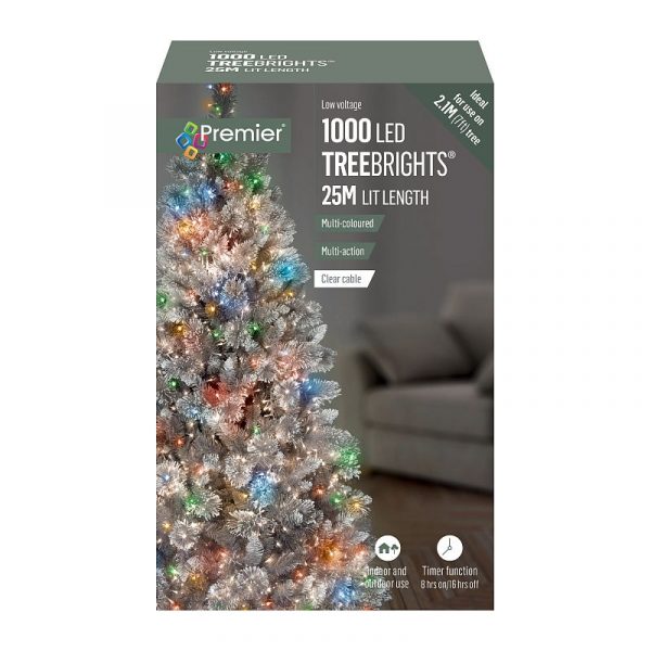 Premier Low voltage 1000 LED Multi Coloured TreeBrights