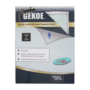 Axus Décor Gekoe Floor -Gripping paint barrier sheet.