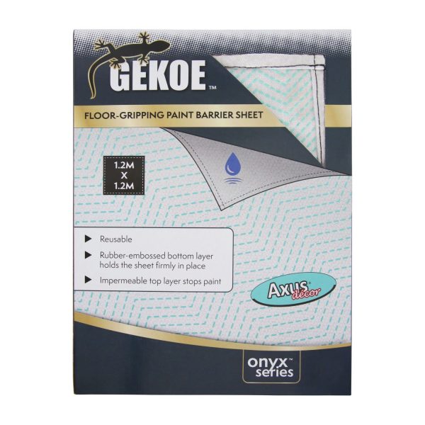 Axus Décor Gekoe Floor -Gripping paint barrier sheet.
