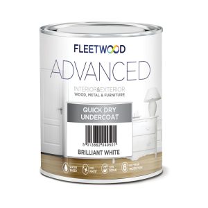 Fleetwood Advanced Undercoat Brilliant White (500ml)