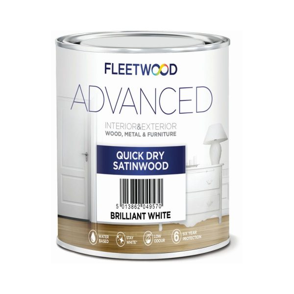 Fleetwood Advanced Satin Brilliant White (2.5L)