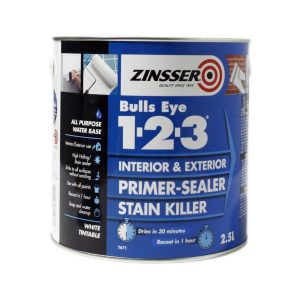 Zinsser Bulls Eye 1 2 3 Primer 2.5lt.