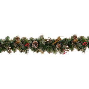 1.8M Gold Dressed Garland
