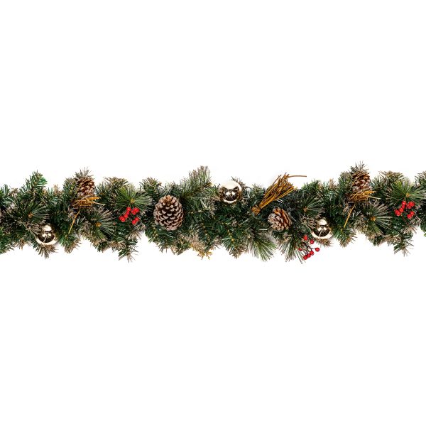 1.8M Gold Dressed Garland