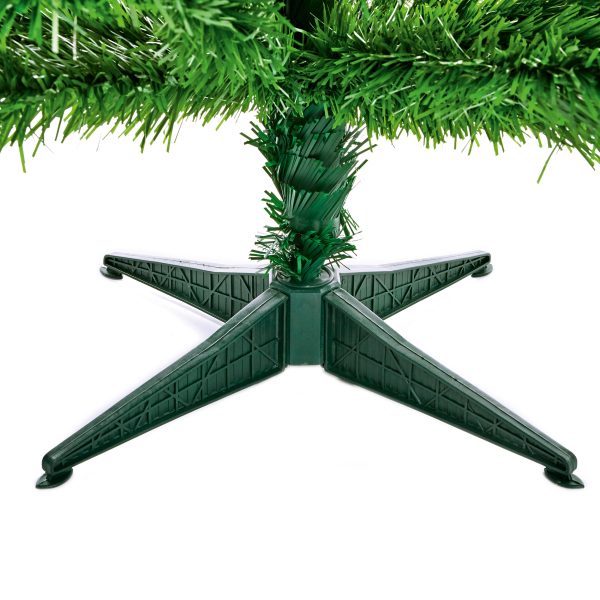 1.5M Green Led Fibre Optic Tree with Multi coloured Lights - Image 4