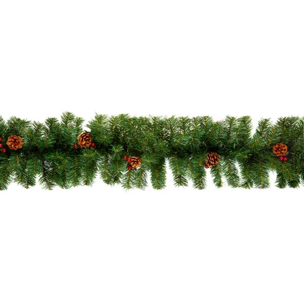 2.7M Berry and Cone Garland