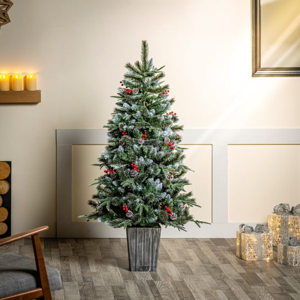 1.5M Pre Lit New Jersey Spruce - Image 8
