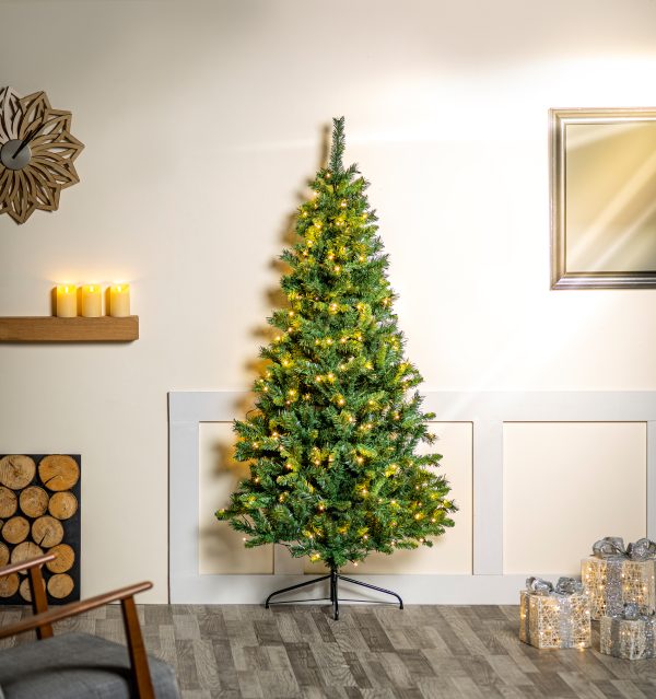2M Pre-Lit Dual Purpose Tree 100 LEDs - Image 2