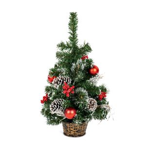 60cm Red Dressed Tree