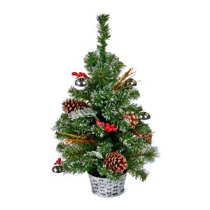 60cm Silver Dressed Tree